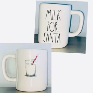 RAE DUNN MUG ‘MILK FOR SANTA’